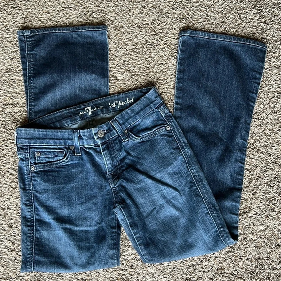 7 For All Mankind Denim - 7 For All Mankind Women’s Size 25 ‘A’ Pocket Jeans
